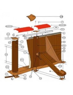 Repuestos piscinas desmontables gre PLYW15040540