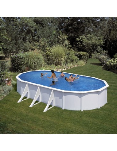 Piscina GRE ovalada serie Fidji 730 x 375 x 120 KIT730ECO