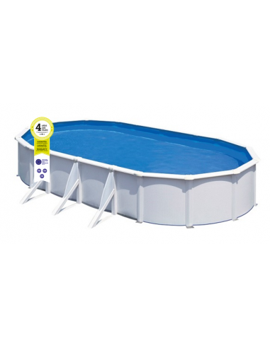 Piscina GRE ovalada serie Fidji 730 x 375 x 120 KIT730ECO