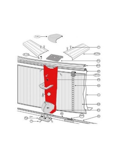 Repuestos piscinas desmontables PLVW12101295