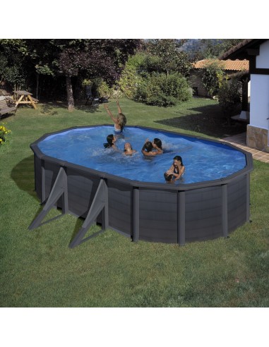 Piscina GRE ovalada serie Kea 500 x 300 x 120 KIT500GF