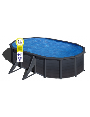 Piscina GRE ovalada serie Kea 500 x 300 x 120 KIT500GF