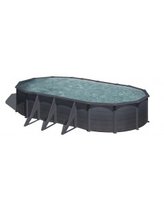 Piscina GRE ovalada serie Kea 730 x 375 x 120 KIT730GF