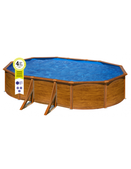 Piscina GRE ovalada serie Pacific 500 x 300 x 120 KIT500W