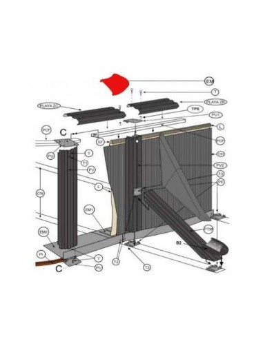 Repuestos piscinas desmontables gre PIN1501RGF