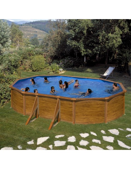 Piscina GRE ovalada serie Sicilia 500 x 300 x 120 KITPROV503W