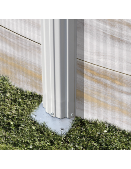 Piscina GRE ovalada serie Finlandia 500 x 300 x 120 KIT500N