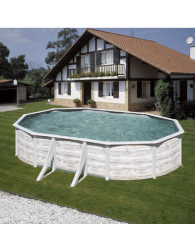 Piscina GRE ovalada serie Finlandia 500 x 300 x 120 KIT500N