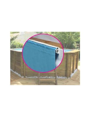 Perfiles de sujeción liner piscinas de madera 621034
