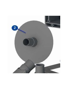 Tapa aspiración skimmer gris 06824G0007CL144