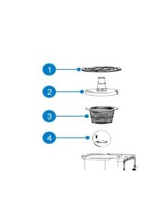 Tapa cuerpo skimmer 20888G0002 2