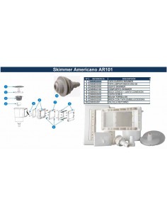 Tapa limpiafondos skimmer 20888G0200 2