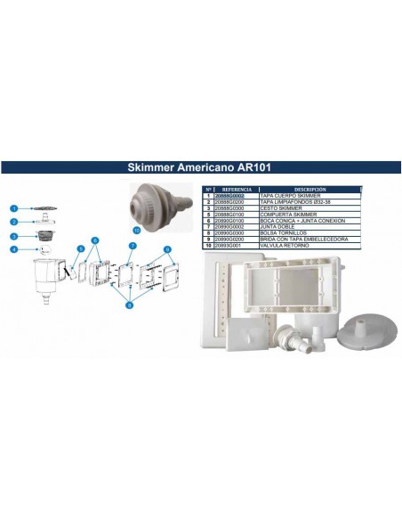Cesto skimmer 20888G0300