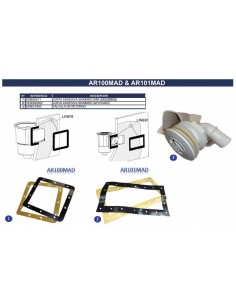 Junta adhesiva Skimmer AR101MAD 2