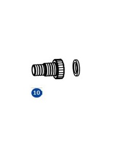 Conector 32 y 38mm con junta para depuradora FAQ200