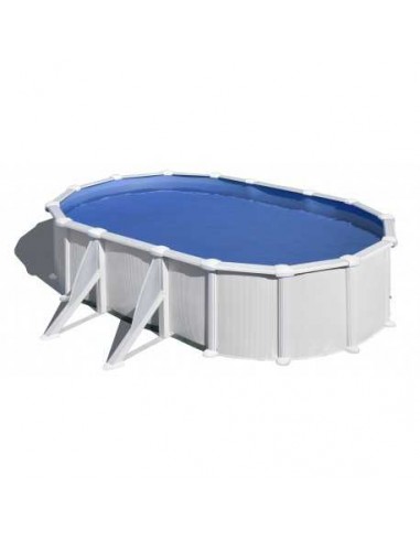 Piscina GRE ovalada acero blanca 915 x 470 x 132 GRE