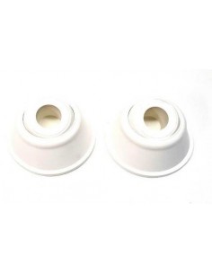 Conjunto de topes blancos para escaleras de acero inoxidable Gre 2