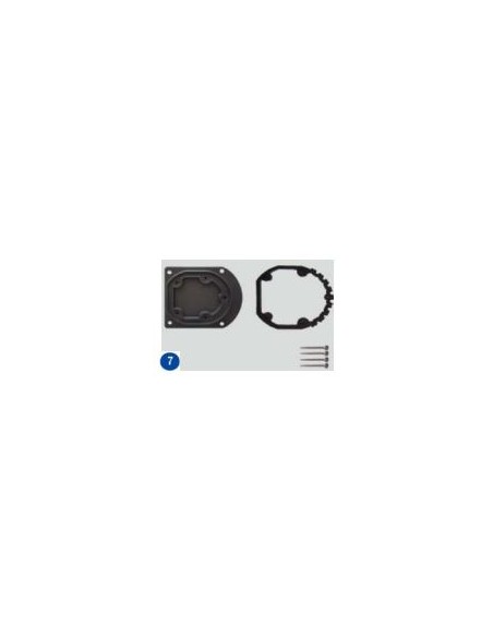 Base de aluminium mas tornillos mas junta GRE