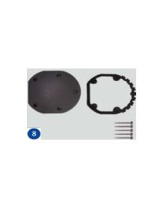 Tapa de aluminium mas tornillos mas junta GRE