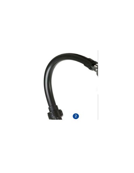 Brazo curvado soporte ducha GRE AR1009