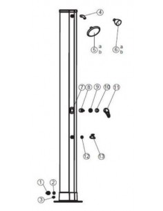 Válvula de grifo para ducha GRE AR1030 2