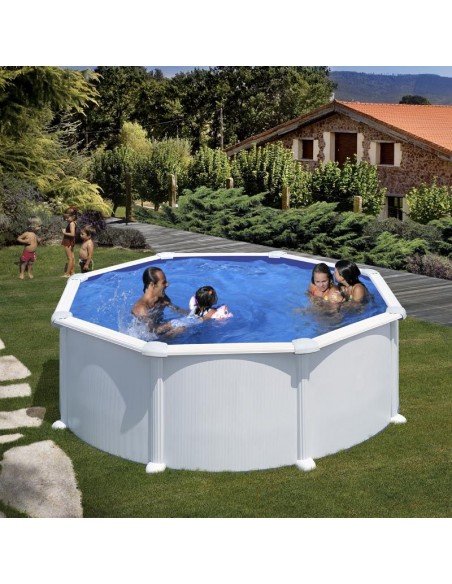 Piscina Gre redonda serie especial sat 350 cm KIT359 | PiscinasGreValencia