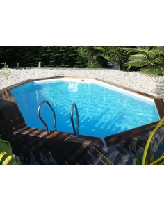 Liner piscina de madera gre grenade 2