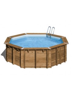 Liner piscina de madera gre ananas 2