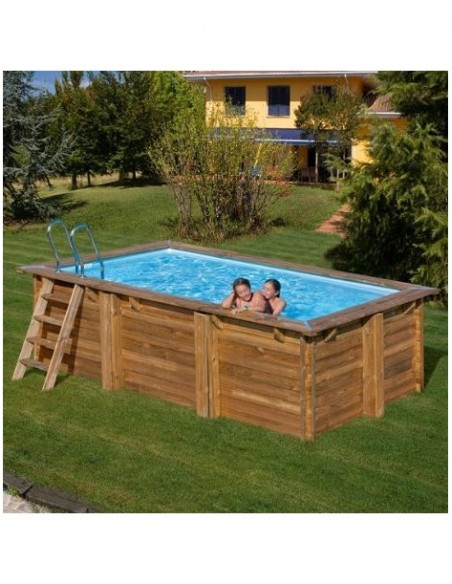 Liner piscina de madera gre Marbella 2