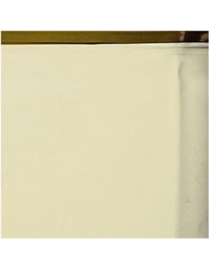 Liner piscina de madera gre vanille color Beige