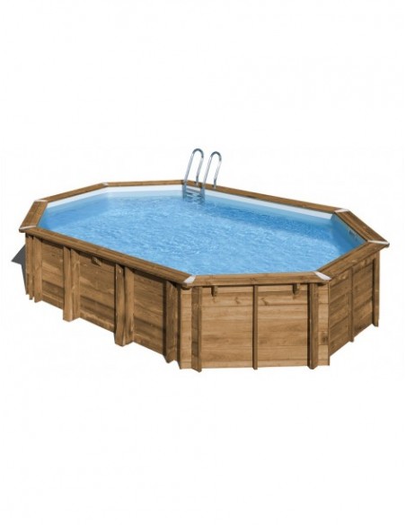 Liner piscina de madera gre Bambu
