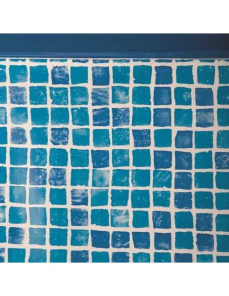 Liner imitación gresite para piscina desmontable Gre 730 x 375 x 132