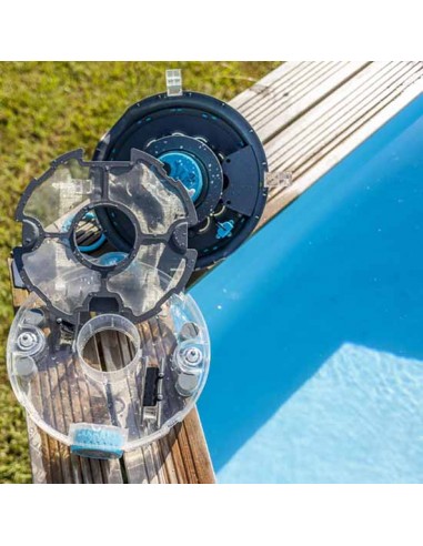 Robot limpiafondos Gre Wet Runner Plus RBR75. Sin cables.