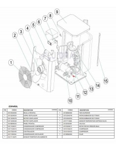 Sensor de temperatura para Bomba de Calor HPM20-30-40 2