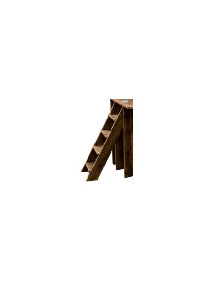 Escalera de madera para piscinas de madera Gre