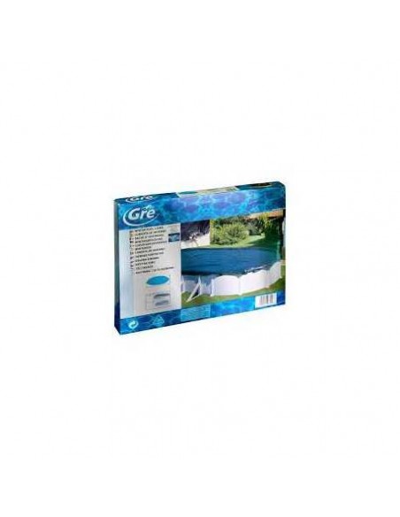 Cubierta de invierno para piscina desmontable ovaladas GRE 1115 x 660  120 g/m2