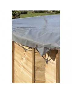 Cubierta de invierno para piscina desmontable GRE cardamon 2