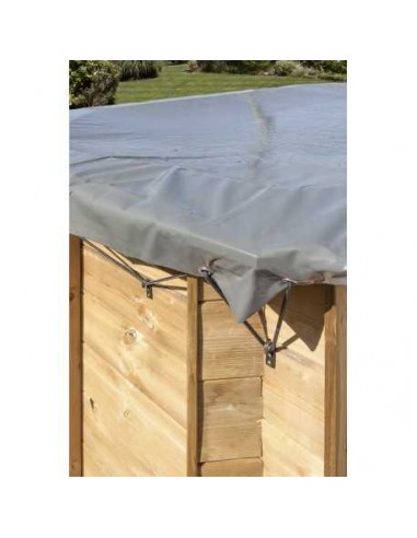 Cubierta de invierno para piscina desmontable GRE cardamon