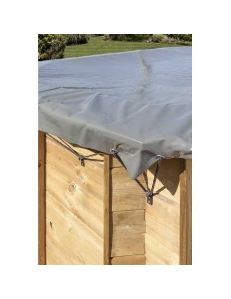 Cubierta de invierno para piscina desmontable GRE cardamon