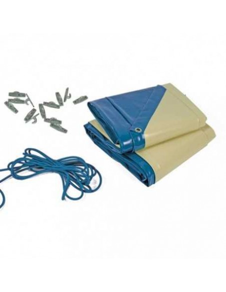 Cubierta de invierno para piscina desmontable GRE mint 1258 x 467