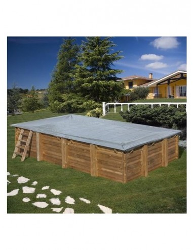 Cubierta de invierno para piscina desmontable GRE mint 1258 x 467