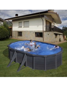 Piscina Gre Starpool aspecto grafito 500 x 300 x 120 GRE 2