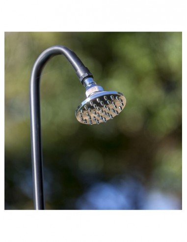 Ducha solar aspecto madera 9l ref ar1009w para piscinas
