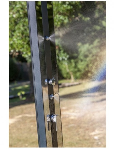 Ducha solar aluminio premium dsalp38 para piscinas