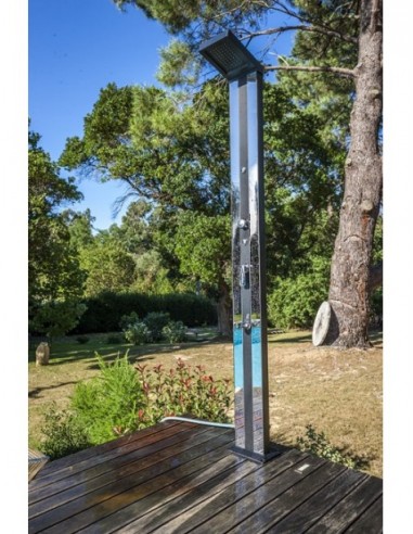 Ducha solar aluminio premium dsalp38 para piscinas
