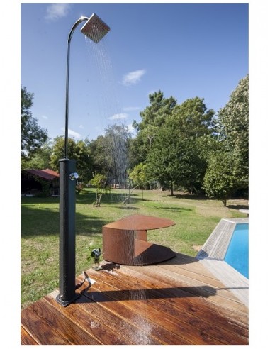 Ducha solar 18l ref ssal18 para piscinas