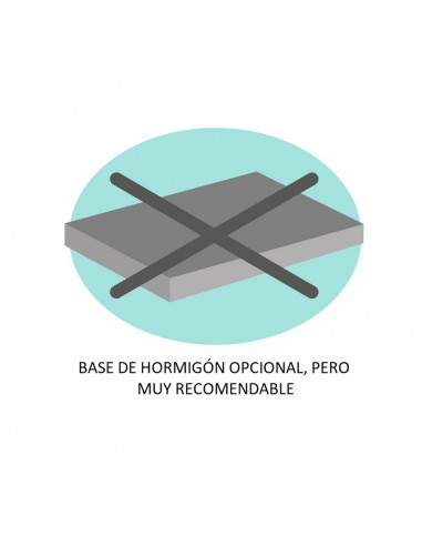 Piscina Gre redonda Serie Fidji 350 x 120 KIT350ECO | GRE