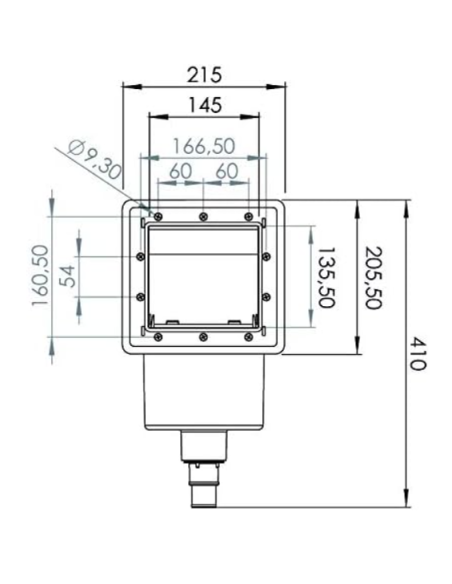 Skimmer Piscina desmontable