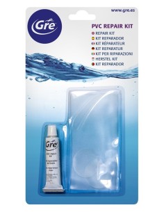 kit de reparación liners Gre V12 parches + pegamento
