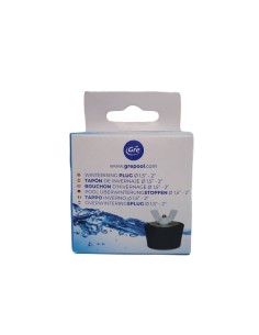 Tapón de invernaje 2" para skimmers de piscina 2